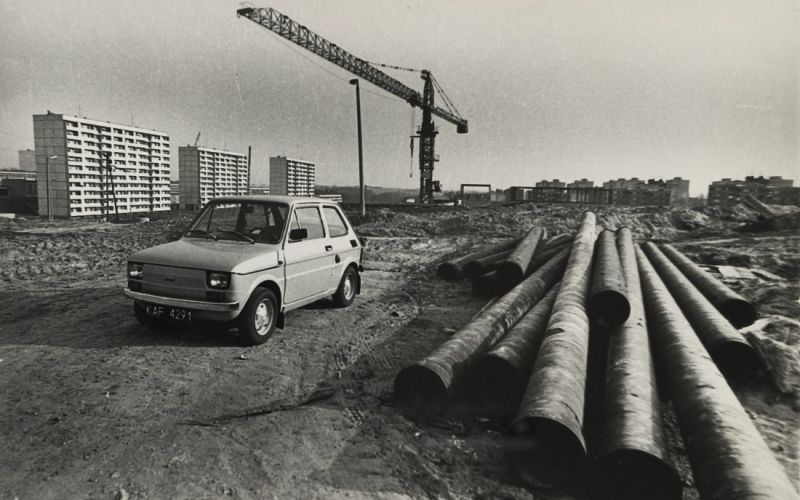 Miasto w budowie w obiektywie Józefa Żaka