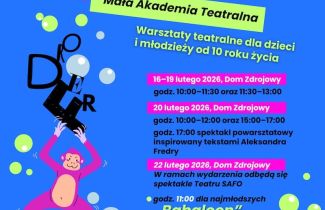 "Językowi Rycerze" Mała Akademia Teatralna - bezpłatne warsztaty