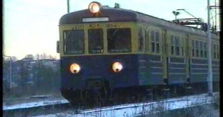 Odjazd ostatniego pociągu ze stacji Jastrzębie Zdrój